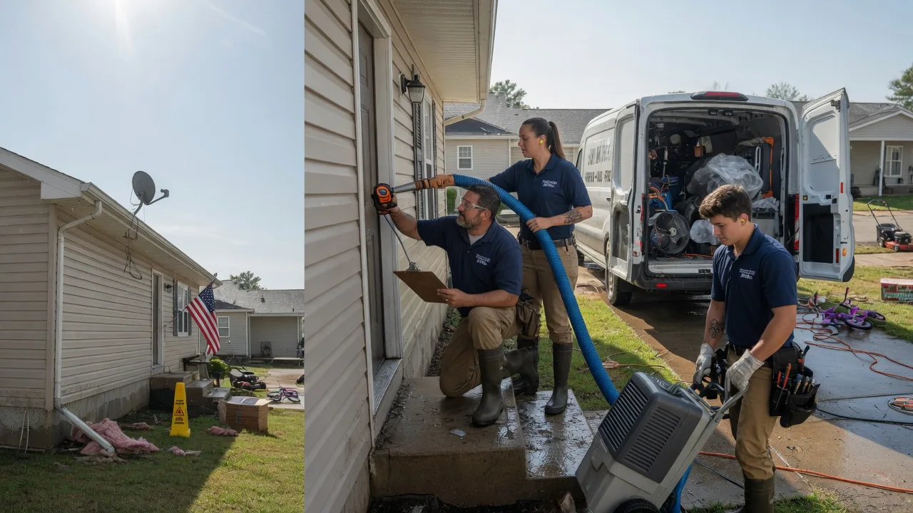 Ceiling Water Damage Restoration in Kenyon, MN near me